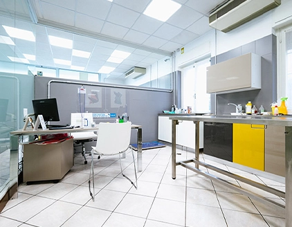 sala visite centro veterinario sos oberdan